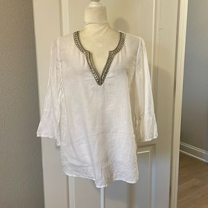 J Jill Love Linen Blouse